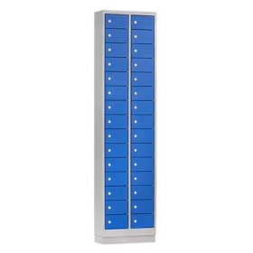 Mini locker 46cm breed, 2-koloms, 30-deurs