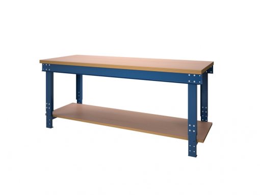 Werktafel BL serie met liggers en onderlegbord