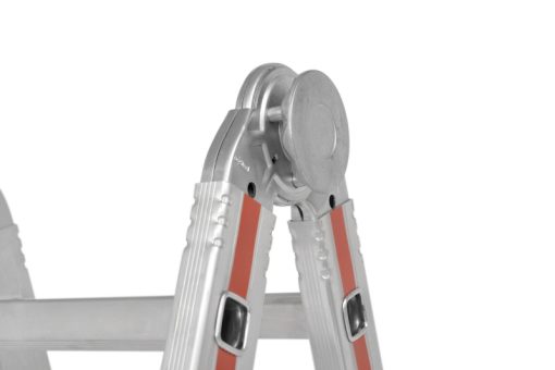 Hymer telescopische ladder 4142 met 4x6 treden detail