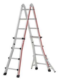 Hymer telescopische ladder 4142 met 4x4 treden