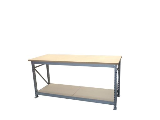 Werktafel 1950x750x930mm. met 2 niveaus